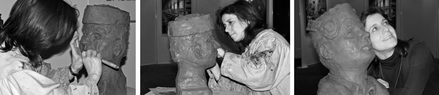 Buste-Medailles- Gissinger Mariele – Sculpture – Bronzes – Modelage – Terre – Ton - Céramique – Porcelaine – Porcelain – Artiste - Art-gm – Alsace - France